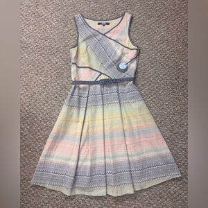 Eva Franco Anthropologie NWT Multi Midi Summer Dress